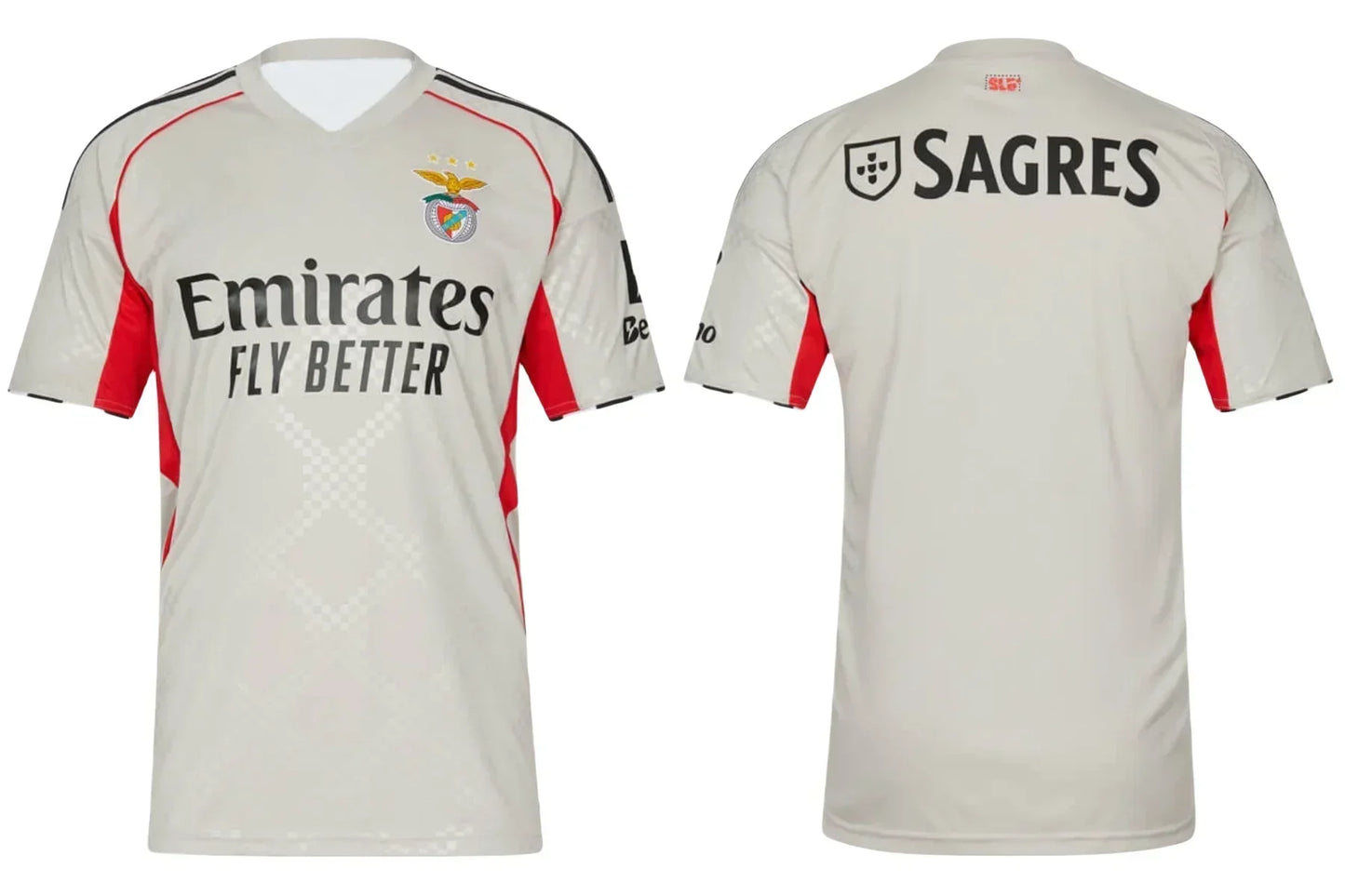 Camiseta de fútbol masculino en casa de benfica, portugal, camiseta de entrenamiento de fútbol seco rápido, novedad 2025