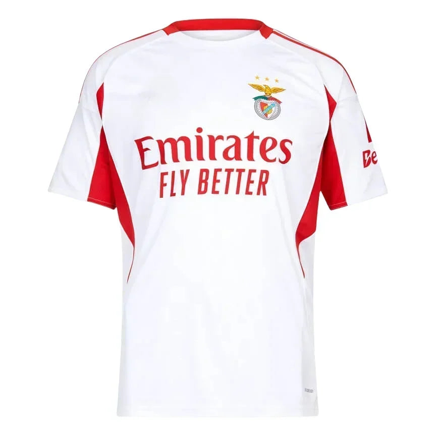 Camiseta de fútbol masculino en casa de benfica, portugal, camiseta de entrenamiento de fútbol seco rápido, novedad 2025